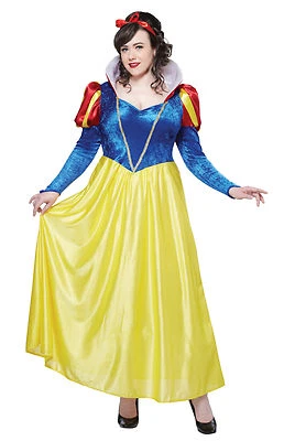 Disney Princess Classic Snow White Plus Size Adult Costume - Image 1 of 2