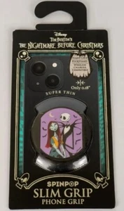 Disney Nightmare Before Christmas Spinpop Phone Grip Hand Kickstand Jack Sally  - Picture 1 of 4