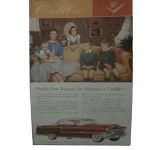 Vintage 1955 Cadillac Beat Grund für die Bestellung von Anzeigenwerbung - Bild 1 von 4