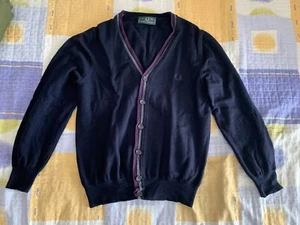 FRED PERRY SWEATER JERSEY XL BLUE AZUL - Imagen 1 de 3
