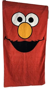 Toalla de playa vintage Sesame Street Elmo 30 x 55 RARA - Imagen 1 de 5
