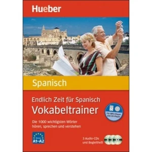 Endlich Zeit zum SPANISCH lernen - Vokabeltrainer Audio-CD Wortschatz Aussprache - Bild 1 von 1
