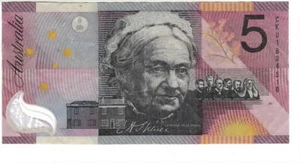 AUSTRALIA $5 Dollars VF POLYMER Commemorative Banknote (2001) P-56b Prefix CK - Picture 1 of 2