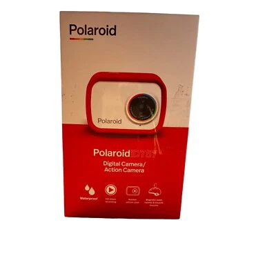 Polaroid Lifestyle Sport Action HD Recording Waterproof Camera/Red New-Open Box - Image 1 of 4