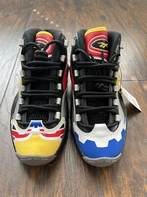 Reebok Question Sneaker Mens Size 6.5  Basketball Power Rangers Megazord GY0588 - Image 1 of 4