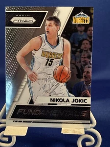 2017-18 Panini Prizm #50 Nikola Jokic Fundamentals Denver Nuggets - Picture 1 of 2