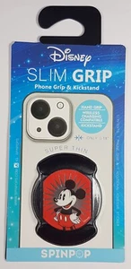 Mickey Mouse SpinPop Slim Téléphone Poignée et Béquille Super Mince Livraison Gratuite - Photo 1 sur 2