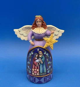 Beautiful Religious Inspiration Angel by Jim Shore Christmas Holy Family - Picture 1 of 8