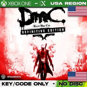 DmC Devil May Cry Definitive Edition -XBOX One/Series X|S Key/Code UNITED STATES - Picture 1 of 1