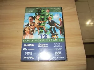 12 Movies: Family Movie Marathon (DVD, 2012, 3-Disc Set) NEW!!! - Foto 1 di 2