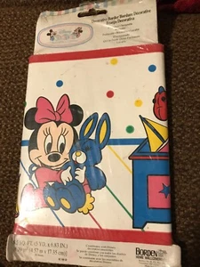 Vintage Borden Wallpaper Border Disney Babies Mickey Minnie 5 Yards WFP4133 - Picture 1 of 3