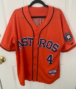 Majestic Cool Base Stitched Houston Astros George Springer Trikot Herren Größe 52 - Bild 1 von 6