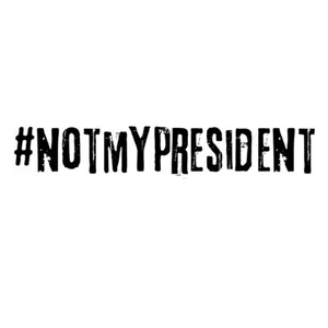 Calcomanía de vinilo resistente a la intemperie Not My President - [5 pulgadas] - Imagen 1 de 2