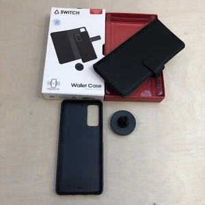 LBT Switch - Samsung S20FE Magnetic 3in1 Wallet Case Cover with Car Mount Holder - Photo 1 sur 9