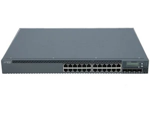 JUNIPER - EX3300-24T - EX3300, 24-port 10/100/1000BaseT with 4 SFP+ 1/10G uplink - Bild 1 von 3
