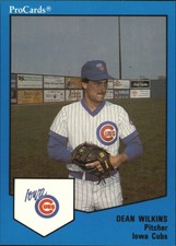 1989 Iowa Cubs ProCards #1690 Dean Wilkins