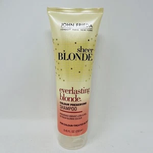 2 x Champú Rubio John Frieda Eterno Color Transparente Conservación 8.45 OZ Nuevo - Imagen 1 de 4
