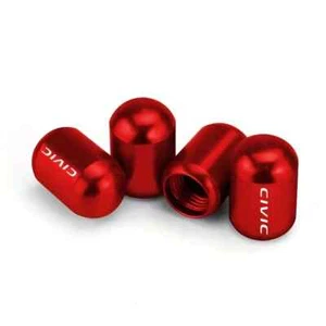 4pc Aluminum Tire  Valve Caps Will Fit Honda Civic, Universal Fit - US SELLER - Picture 1 of 4