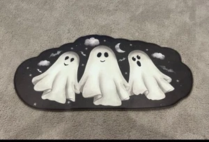 Halloween Anti Fatigue Kitchen Mat Rug 20x39” Spooky Ghost Viral - Picture 1 of 2