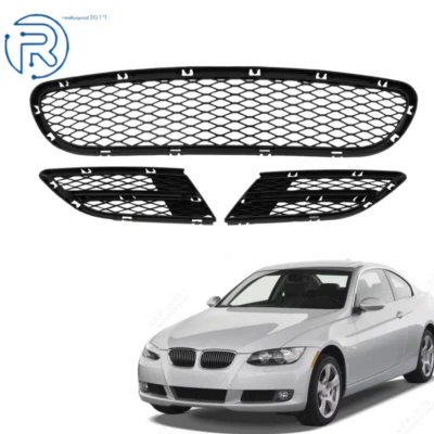 Parrilla inferior del parachoques delantero para BMW Serie 3 E90 E91 325i 328i 2009 2010 2011 2012 Foto 1 de 4