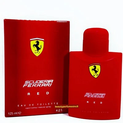 SCUDERIA FERRARI ROJO POR FERRARI EDT Colonia para Hombres 4.2 OZ / 125 ml Nuevo Foto 1 de 2