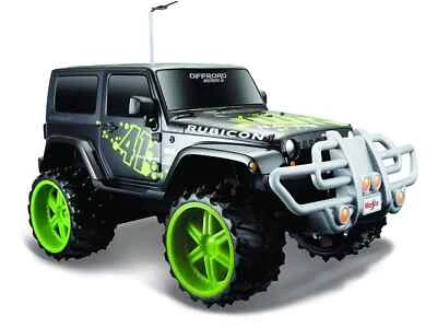 Maisto RC 1:16 Offroad Jeep Wrangler Rubicon Radio Control Car 82069 NEU - Bild 1 von 2