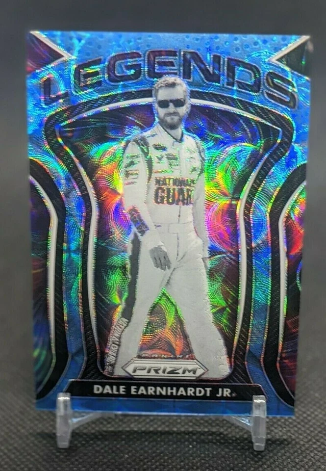 2021 Panini Prizm Racing Dale Earnhardt Jr /99 Carolina Blue Scope #81 NASCAR - Image 1 of 2