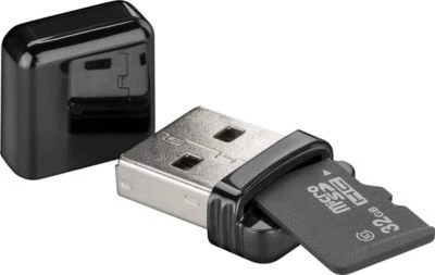 Micro SDHC SDXC SD USB Kartenlesegerät Stick f. Speicherkarten 64 128 256 512 GB - Bild 1 von 2