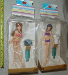 NEW SEGA UFO PRIZES Love Hina Again HG Summer Figures NARU & KANAKO, USA SELLER - Picture 1 of 9