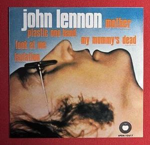 JOHN LENNON- Mother 7” 45 RPM Record 1972 Mexican Press RARE (Misprint) Beatles - Imagen 1 de 4