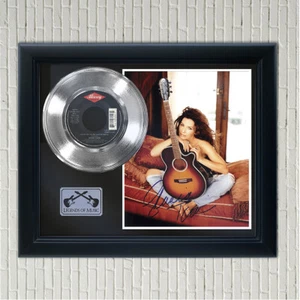 Shania Twain "Youre Still The One" Framed Silver Reproduction Sign Rec Display - Picture 1 of 4