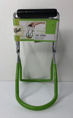 Tarro de enlatado Lifter Ball® seguro y fácil regular boca ancha albañil agarre de goma verde Foto 1 de 4