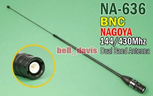 NAGOYA NA-636 BNC DUAL BAND Ant for Hand Held Radio - Picture 1 of 1