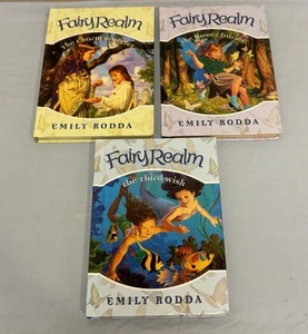 Set 3 FEENREICH Emily Rodda Bücher 1 2 3 Bettelarmband Blumenfeen 3. Wunsch - Bild 1 von 7