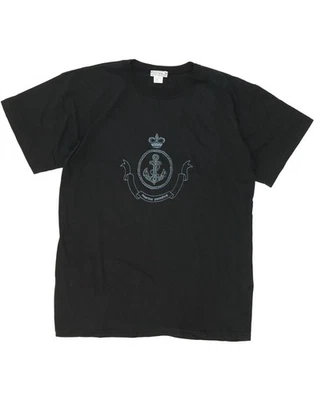 Camiseta Top MARINA YACHTING Para Hombres Gráfica XL Algodón Negro UJ11 Foto 1 de 3