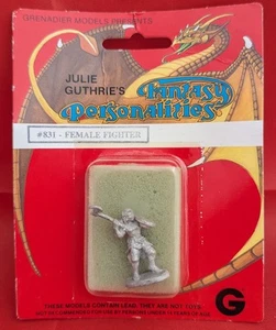 Grenadier #831 Fantasy Personalities - Female Fighter (Sealed, MiB) - Bild 1 von 2
