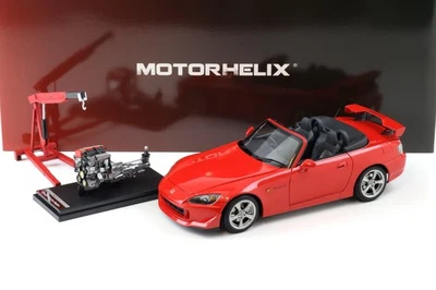 1:18 MOTORHELIX Honda S2000 (AP2) Tipo S New Formula Red + Motore M85112 - Immagine 1 di 4