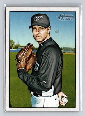 Bowman Heritage Roy Halladay #188 2007 sin variación de firma Toronto Blue Jays Foto 1 de 3