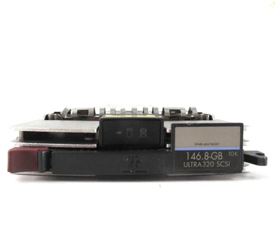 146GB SCSI (80 Pin Ultra-320) 3.5" 10K (Hot Swap with Caddy) HDD - 404708-001 - Image 1 of 3