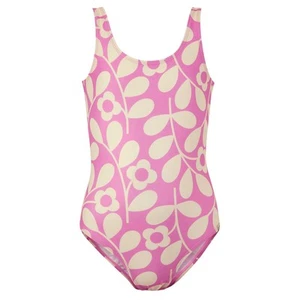 Regatta Girls Orla Kiely Jasmine Flower One Piece Bathing Suit (RG11428) - Picture 1 of 4
