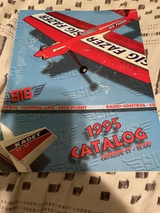 Vintage Sig Manufacturing Co. Inc 1995 Catalog 57 Airplane - Picture 1 of 1