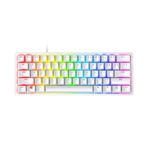 Razer Huntsman Mini - Teclado óptico para juegos 60 % (interruptor rojo lineal) Mercury - Imagen 1 de 7