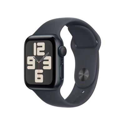 Apple Watch SE Digital 40 mm Smartwatch Rechteckig 18 h 326 ppi  Schwarz - Bild 1 von 2