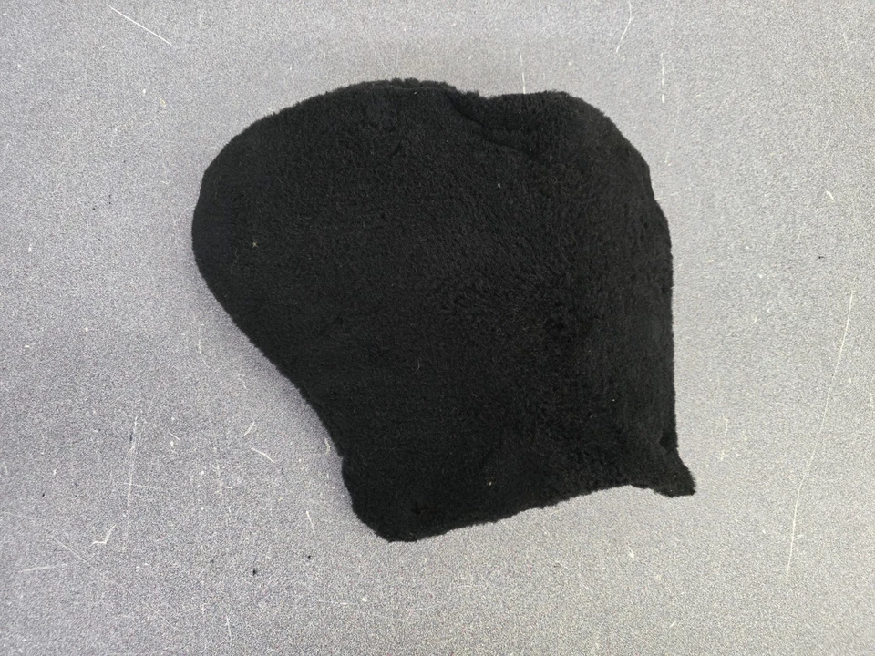 VERY NICE USED ORIGINAL PORSCHE 911 930 PASSENGERS BLACK CARPETED BLOWER COVER — 第 1/4 张图片