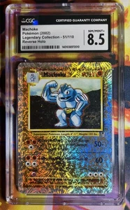 Machoke 51/110 Legendary Collection Reverse Holo Pokemon Card CGC 8.5 - Picture 1 of 2