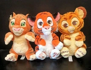 Disney Parks Babies Rajah Tiger Cub Lot Of 3 Different Versions - Picture 1 of 14