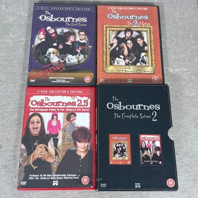 The Osbournes Complete Series 1 & 2 DVD Bundle Set - Ozzy Osbourne Inc 2.5 - Image 1 of 4