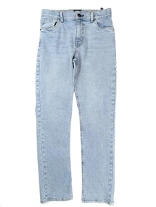 OshKosh B'Gosh Adjustable Waist Straight Fit Light Wash Jeans Boy's Size 14 - Picture 1 of 6