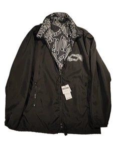 € 972 NWT MOSCHINO COUTURE OUTERWEAR HOODED REVERSIBLE JACKET SZ 48 IT - Picture 1 of 8