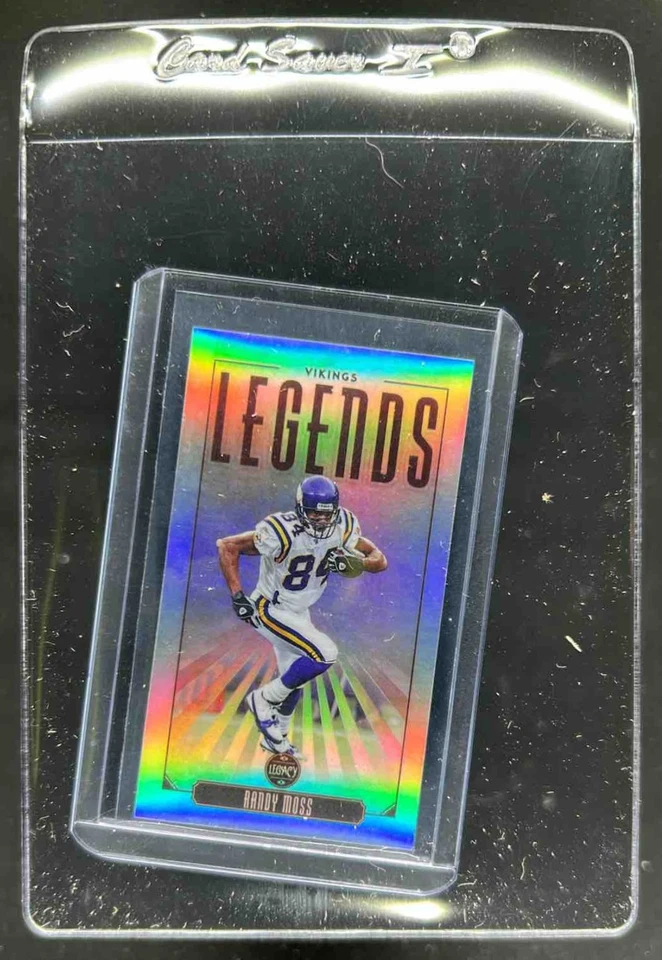 2020 Panini Legacy Randy Moss Premium Edition Mini Silver #116 Vikings - Image 1 of 2